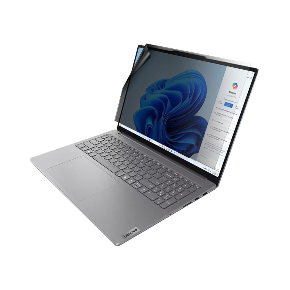 celicious Privacy Lite 2-Way Anti-Glare Anti-Spy Filter Screen Protector Film Compatible with Lenovo Yoga Pro 9 16IMH9 (Non-Touch)