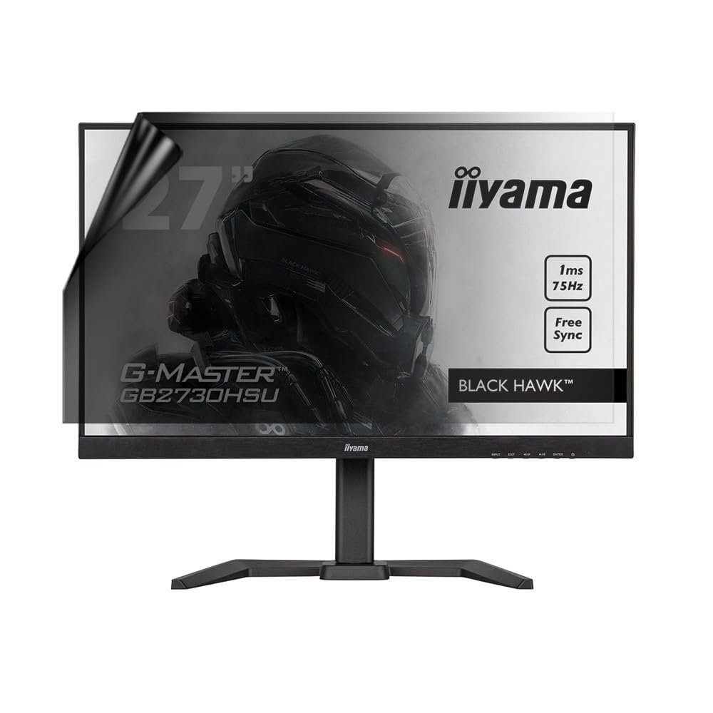 celicious Privacy Lite 2-Way Anti-Glare Anti-Spy Filter Screen Protector Film Compatible with iiYama G-Master GB2730HSU-B5