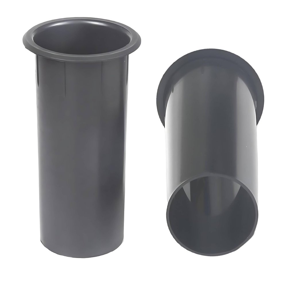 2Pcs Speaker Port Tube, 65mm x 140mm ABS Speaker Cabinet Port Tube Subwoofer Bass Reflex Tube