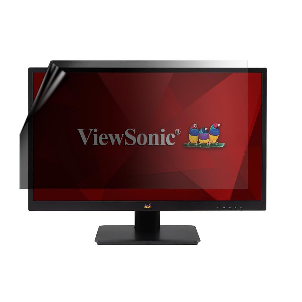 celicious Privacy Lite 2-Way Anti-Glare Anti-Spy Filter Screen Protector Film Compatible with ViewSonic Monitor VA2205-H