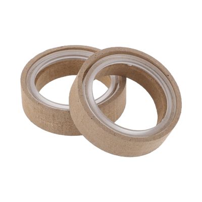 RATCHROLL 2 Set Universal Speaker Spacer Ring Tweeter Speaker Spacer Adapter Waterproof for 1.2" with Acrylic Washers Brown Wood