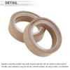 RATCHROLL 2 Set Universal Speaker Spacer Ring Tweeter Speaker Spacer Adapter Waterproof for 1.2" with Acrylic Washers Brown Wood view 4