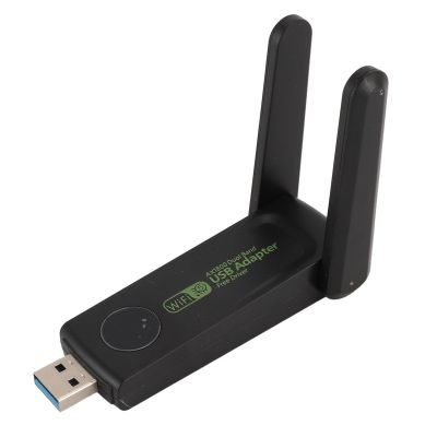 USB 3.0 Adapter for PC, Dual Band USB Adapter for Desktop PC Laptop 2.4G 5G 150Mbps Network Adapter Transmitter Receiver