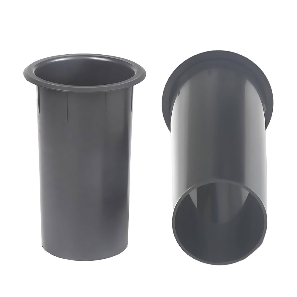2Pcs Speaker Port Tube, 56mm x 111mm ABS Speaker Cabinet Port Tube Subwoofer Bass Reflex Tube