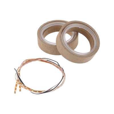 RATCHROLL 2 Set Universal Speaker Spacer Ring Tweeter Speaker Spacer Adapter Waterproof for 1.2" with Acrylic Washers and Light Strip Brown Wood