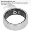 Smart Ring Fitness Tracker Ring for Men Women, IP68 Record Step Counting Smart Ring Multi Sport Modes Compatible for SmartHealth App (22#) view 3