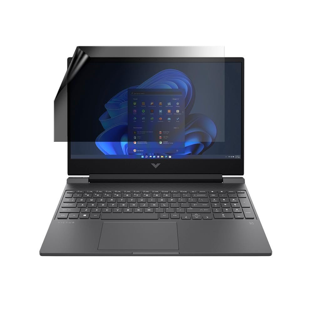 celicious Privacy Lite 2-Way Anti-Glare Anti-Spy Filter Screen Protector Film Compatible with HP Victus 15t fa1000