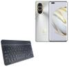 BoxWave Keyboard Compatible with Hi nova 10 Pro - SlimKeys Bluetooth Keyboard, Portable Thin with Chiclet-Style Keys - Jet Black view 1