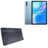 BoxWave Keyboard Compatible with Blackview Tab 90 - SlimKeys Bluetooth Keyboard, Portable Thin with Chiclet-Style Keys - Jet Black view 1