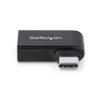 StarTech.com Right Angled USB-C to USB-A Adapter, USB 5Gbps, Compact USB-C Male to USB-A Female Adapter, Metal Housing, M/F view 3