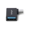 StarTech.com Right Angled USB-C to USB-A Adapter, USB 5Gbps, Compact USB-C Male to USB-A Female Adapter, Metal Housing, M/F view 4