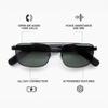 Eddie Bauer Smart Glasses for Men Bluetooth Smart Glasses with UV400 Polarized Lenses, Open Ear Speakers & Microphone Navigator (Standard) view 2