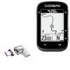 BoxWave Adapter Compatible with Coospo REALROAD CS500 GPS Bike Computer - MagnetoSnap PD Angle Adapter, Magnetic Charging Connector Device Saver - Metallic Silver view 1