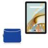 BoxWave Case Compatible with Vortex ZTAB10 - SoftSuit with Pocket, Soft Pouch Neoprene Cover Sleeve Zipper Pocket - Super Blue view 1