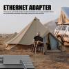 Ethernet Adapter for Satellite V2, Rectangular Satellite Network Connection, Ethernet Adapter Satellite Internet Rectangle Dish, High Speed Transmission view 4