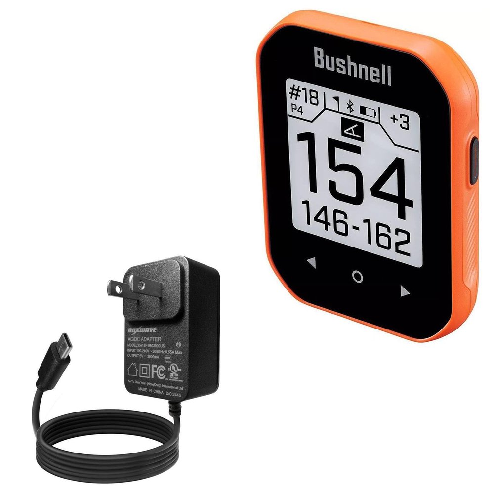 BoxWave Charger Compatible with Bushnell Phantom 3 Slope GPS - Wall Charger Direct (15W), Rapid Charge Your Device with Built-in 3ft Cable