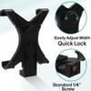 KLIOMAX Universal Tablet Tripod Mount for iPad, iPad Air, Air 2,iPad mini,Samsung Galaxy Tab,Microsoft Surface,Google Nexus & Many More Tablets view 2