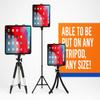 KLIOMAX Universal Tablet Tripod Mount for iPad, iPad Air, Air 2,iPad mini,Samsung Galaxy Tab,Microsoft Surface,Google Nexus & Many More Tablets view 4