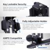 ARKON Mounts Clamp Mount with LockVise Metal Locking Tablet Holder | Perfect for Desks, Carts, and More | Tablet Holder Adjustable for iPad, Galaxy, and TCL Devices view 3