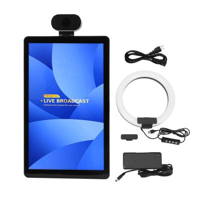 TOPINCN Live Broadcasting Machine for 11.0,Interactive Screen Projection with Fill Light, High Definition Multimedia Interface Camera, Remote Control (US Plug)