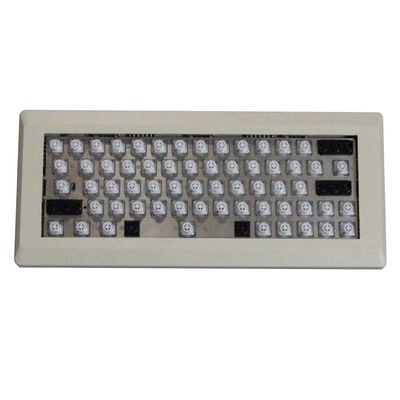 64 Layout SZR-WK Retro White Topre Switch Capacitive Keyboard Kit Wired QMK VIA All Key Programmable