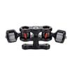 Double Ball Arm Mount, Camera Mount Multi Function Dual Ball Head Hot Shoe Magic Arm Adapter Magic Arm Mount, Mount Adapter Camera Accessory view 3