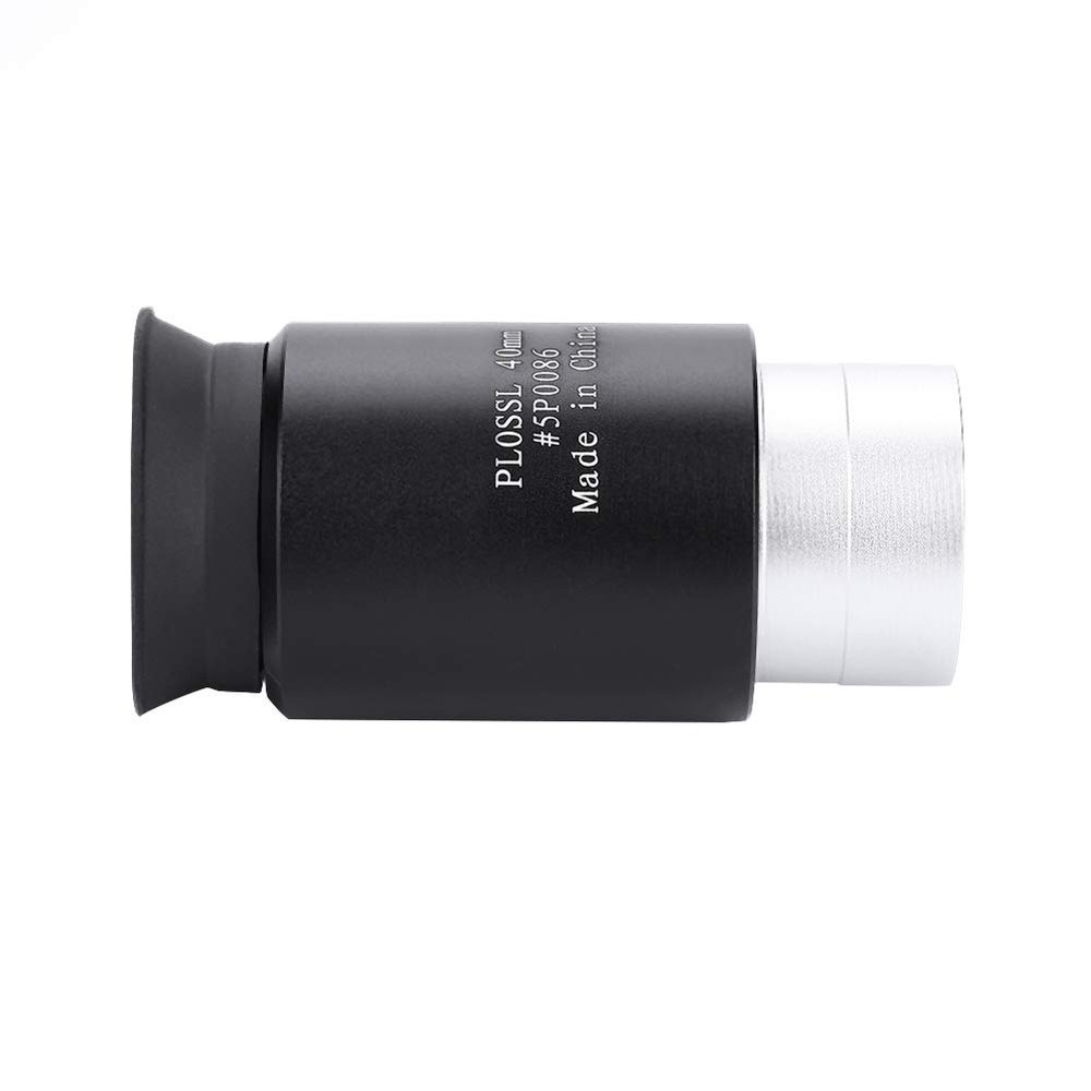 Astronomical Telescope Eyepiece, 40Mm Plossl Eyepiece Optical Glass Aluminum Alloy Plossl Telescope Eyepiece 1.25 for Astronomical Observation