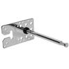 Flashpoint T-Slot Wall Plate with 9" Baby Pin and VESA Mount view 2