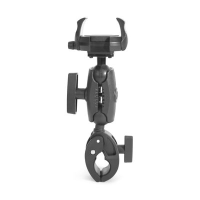 ARKON Mounts RoadVise Ultra Phone and Tablet Clamp Mount with 3.50 Arm | iPhone Clamp Mount | Adjustable Cell Phone Clamp | Phone and Tablet Mount for Desk and Pole | Heavy Duty Clamp