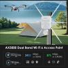 2026 AX3000 Outdoor WiFi 6 Extender, WAVLINK Long-Range WiFi Repeater/Access Point with Dual Band/PoE/IP67 Waterproof/6 x 7dBi Antennas, Supports Up to 256 Devices for Garage, Yard, RV,Farm view 3