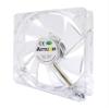 120mm White LEDs PC Fans, Sleeve Bearing Silent Cooling Fan for Computer PC Cases, CPU Coolers view 2