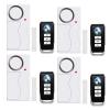 Security Door and Window Alarm for Home, GreenCycle 4Set Multi-Function Wireless Burglar Alert Security Alarms with Remote Control,4 Modes,108 dB, Home Security, Ideal for Home, Garage, Apartment view 1