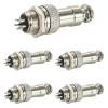 GX12, 5-Pin, Panel-Mount, Circular Connector, Male & Female, 5A 125V view 1