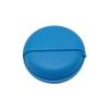 YUXING1205 Cable Management Box Round Earphone Wire Box Organizer Data Line Cables Storage Case Plastic Container Jewelry Headphone Protect with Rotating Cover Cable Management Organiser Box(Blue) view 1
