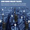 Retevis RT86 Walkie Talkies(10 Pack) Bundle with Shoulder Mic(10 Pack), High Power Two Way Radios Long Range for Adult with Earpiece, Heavy Duty 2 Way Radios Rechargeable, for Industry, Construction view 2