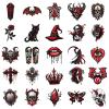 100Pcs Gothic Stickers Pack, Graffiti Skull Decals Stickers for Laptop Journal Skateboard Water Bottle Computer Motorcycle, Waterproof Vinyl Horror Stickers for Adults view 3