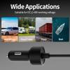 Starlink Mini Cable, 12V Car Adapter 10FT/3M Power Cable for Mini Starlink with Cigarette Lighter Charger, Heavy Duty 16AWG Waterproof DC Power Cord view 3
