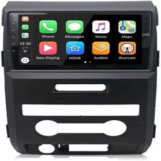 ihreesy 2G+32G Android 13 Car Stereo with Wireless Carplay & Android Auto, 9 Inch Touch Screen Car Radio with GPS FM Backup Camera WiFi SWC Compatible with F150 F-150 2009-2014
