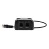 Mtlavishness Rj9 Splitter Training Adapter Telephone Training Splitter 14. 010. 04. 0 Headset Telephone Training Box Splitter Adapter Volume Control Intelligent Sound Headset view 2