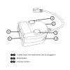 Mtlavishness Rj9 Splitter Training Adapter Telephone Training Splitter 14. 010. 04. 0 Headset Telephone Training Box Splitter Adapter Volume Control Intelligent Sound Headset view 3