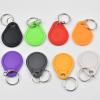200Pcs/Lot T5577 Rewritable Writable Copy Duplicate RFID Tag Copy EM4100 125khz Card Proximity ID Token Keyfobs(Yellow) view 1