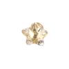 MAXWOLF Elegant Crystal Brass Star Cabinet Knob for Modern Interiors  Single Hole, Luxury Star Design, Premium Home Upgrade, 1.51.5 in (2) view 1