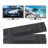 HDMI Displayport KVM Switch 2 Computers 2 Monitors, 8K@60Hz 4K@120Hz KVM Switcher for 2 PCs Share Dual Monitors and 4 USB 3.0 Devices for Keyboard, Mouse, Printer (IR Remote Control) view 1