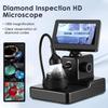 50-1000X Diamond Girdle Viewer, Digital Microscope with 4.3Inch LCD Screen Properties Observer, Accurate Identification, for Diamond Jewelry view 2