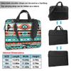 Aztec Geometric Pattern Laptop Shoulder Bag for Women, Ethnic Pattern 14 inch Laptop Sleeve Case Durable Computer Notebook Briefcase Messenger Bag with Shoulder Strap view 2