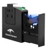HAWKHONOR Gun Safe For Handgun, Gun Case, Biometric Slider HandgunSafe for Nightstand, Bedside, Pistol Safe For Desk, Car, Truck - with Fingerprint, PIN Code, Key Access view 1