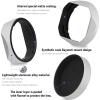 Haoge Silver Metal Square Lens Hood for Fujifilm XF33mm F1.4 R LM WR Lens, Fuji XF23mmF1.4 R LM W,Fujinon XF 16-50mm F2.8-4.8 R LM WR Lens, Bayonet Hood Shade,with Metal Cap Kit, view 2