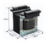 AFITSEP BK-1000VA Control Transformer AC 220 380V to 220V110V36V24V12V6V(BK-1000VA 3-2/220) view 2