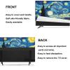 ALHBEJT TV Display Protector - Waterproof, Weatherproof and Dust-Proof Screen Protectors for Flat Screen TVs (Starry Sky, 70 inch) view 3