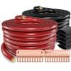 12v Bus Bar 5 Post 300A Power Distribution Block 1/0 Gauge Wire (40ft) Copper Clad Aluminum CAA Car Amplifier Power Ground Cable view 3
